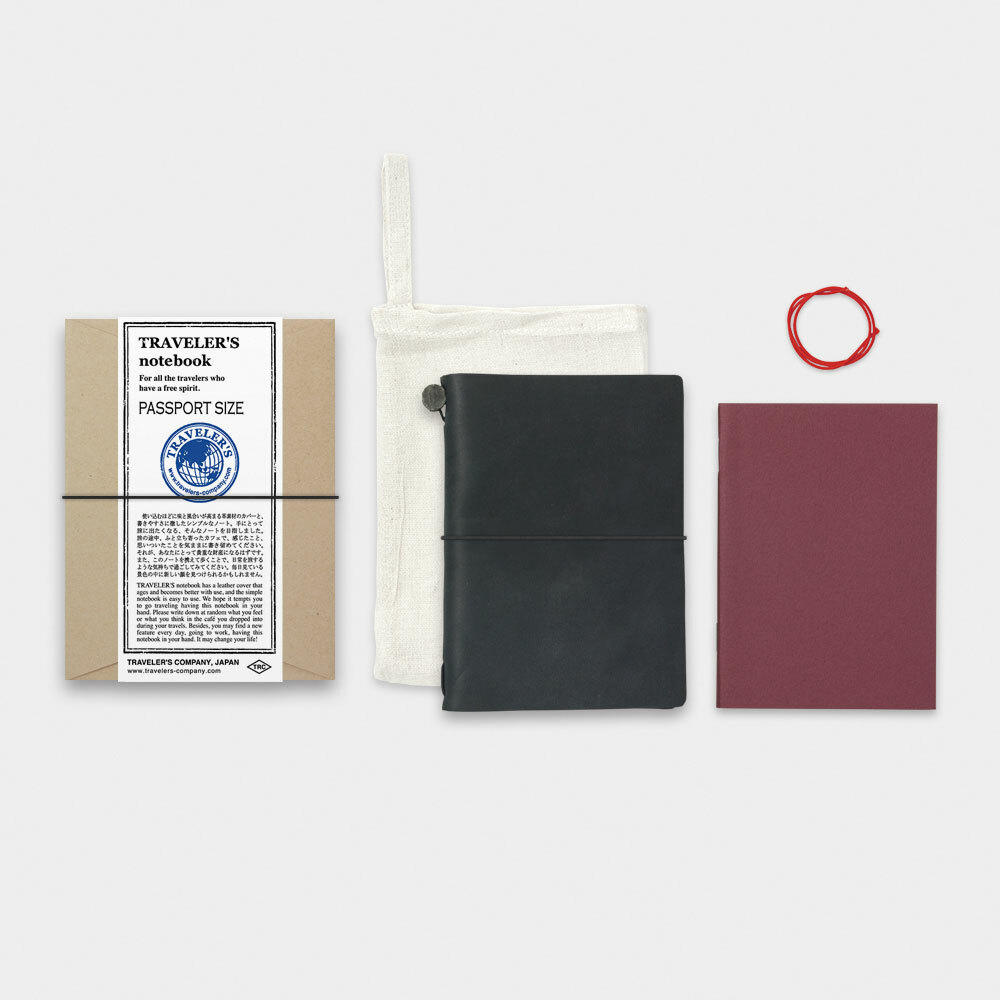 TRC Traveler’s notebook TN 皮革本體 PA 黑色