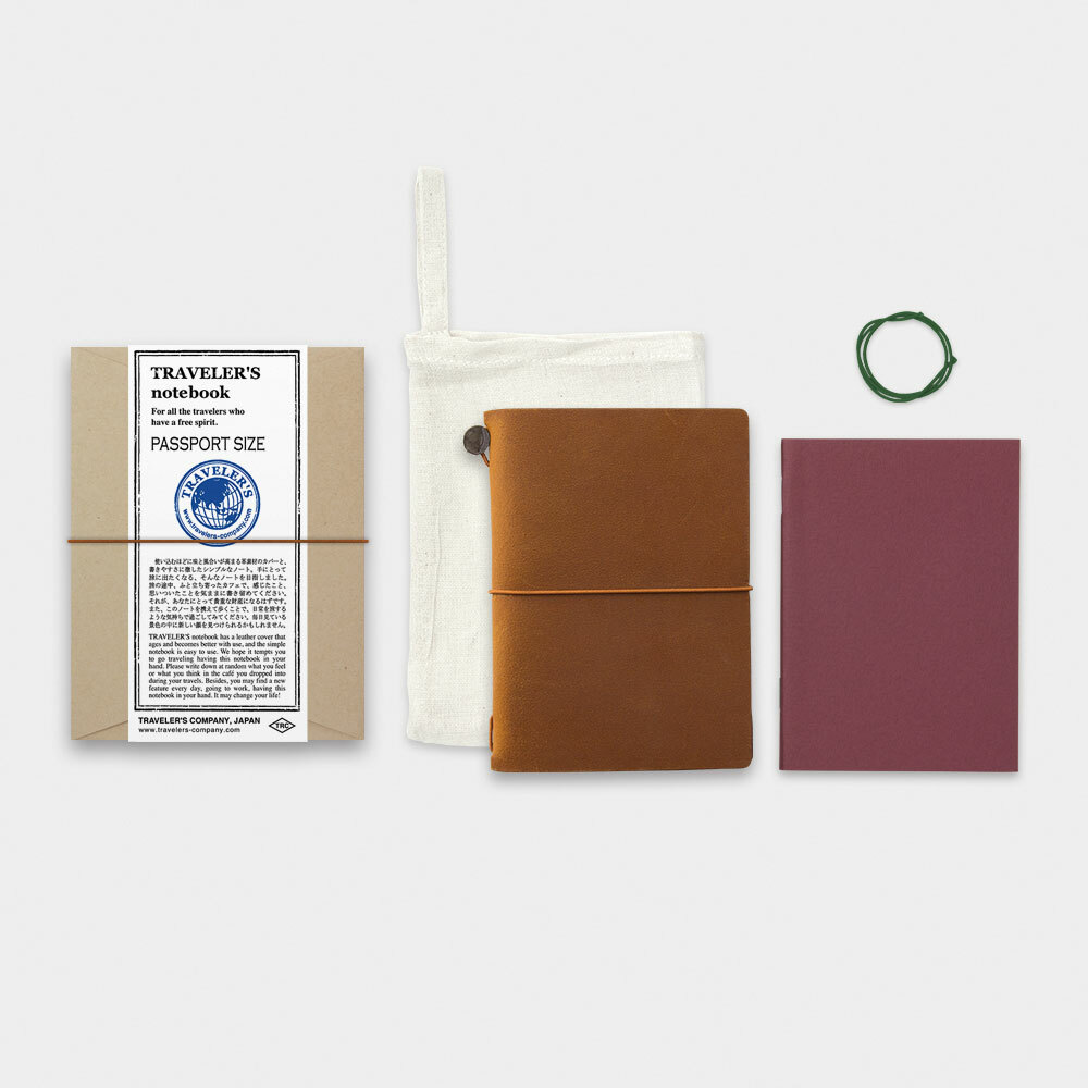 TRC Traveler’s notebook TN 皮革本體 PA 駝色