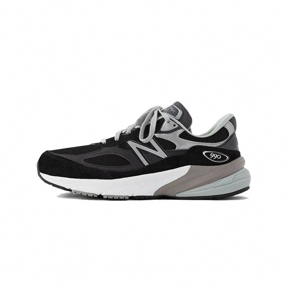 New Balance 990v6 MiUSA Black Grey White 黑白麂皮 美製 M990BK6