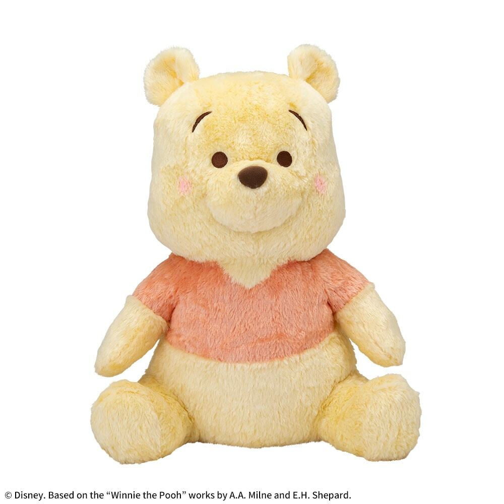 【現貨】日本 SEGA景品 小熊維尼 害羞巨大絨毛 淡色ver.