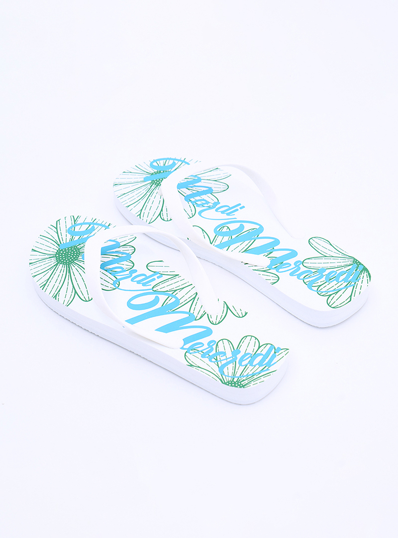 Mardi Mercredi FLIP FLOPS THE SIGNATURE GRAND LOGO Navy EU41(260mm)