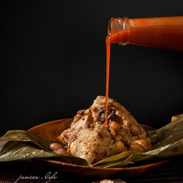 宅配｜素粽推薦【蔬味平生】三杯猴菇旦黃粽｜餡多料滿的全素粽子｜無膽固醇手工鹹蛋黃｜給懂吃的你
