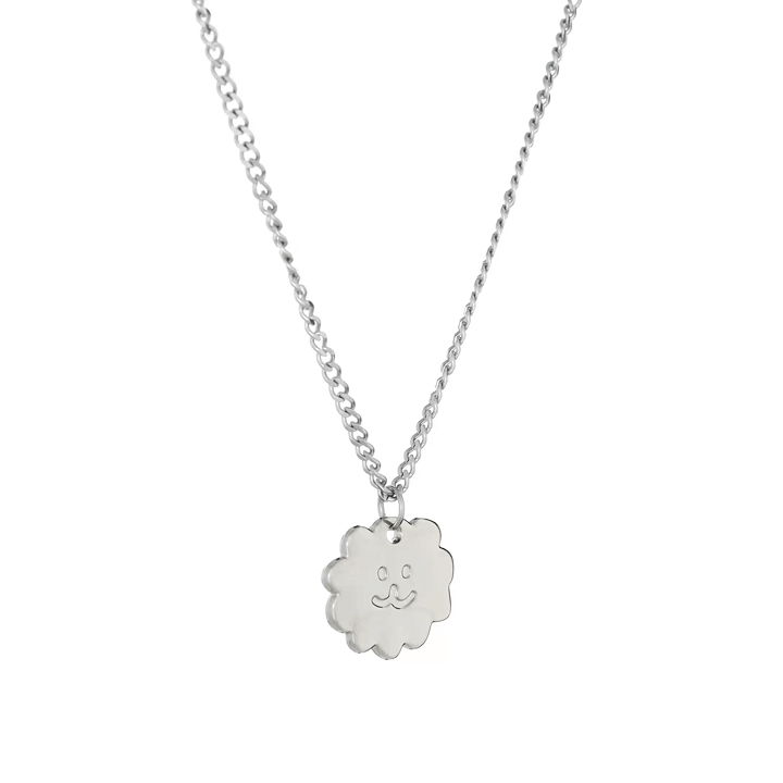 Almost Blue -BICHON SMILE NECKLACE