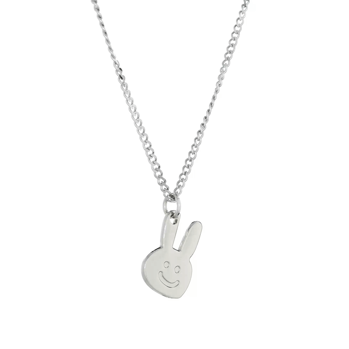 Almost Blue - BUNNY SMILE NECKLACE