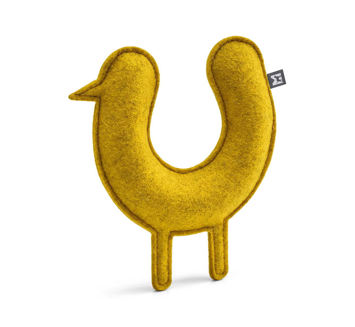 德國MiaCara Bosco毛氈玩偶 - 黃色小鳥