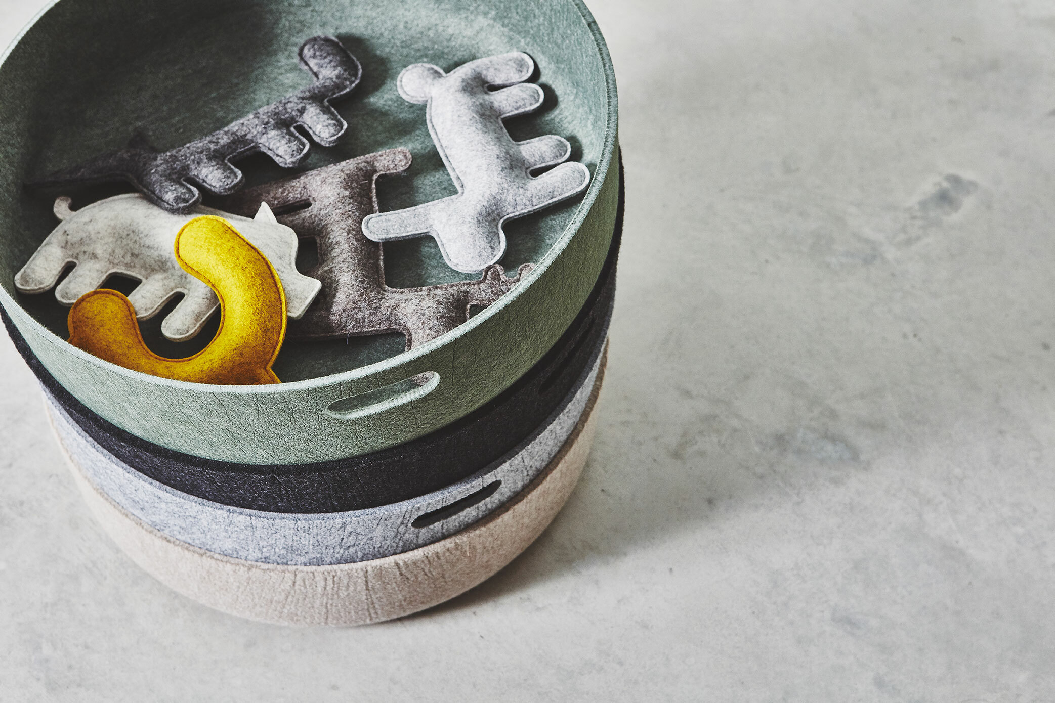 德國MiaCara Bosco毛氈玩偶