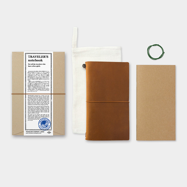 TRC Traveler’s notebook TN 皮革本體 標準 駝色