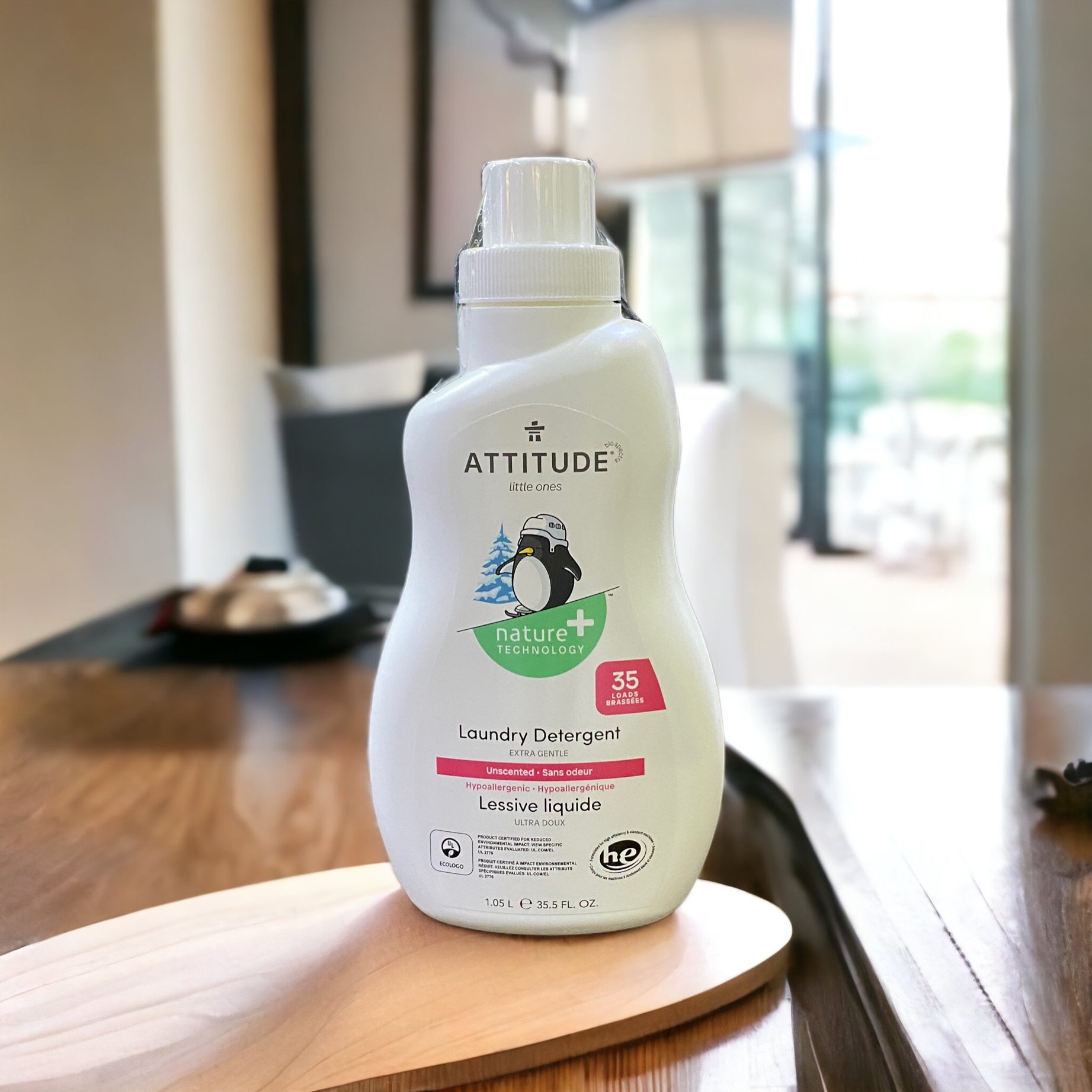 ATTITUDE, Little One，洗衣液，無香型，35.5 盎司