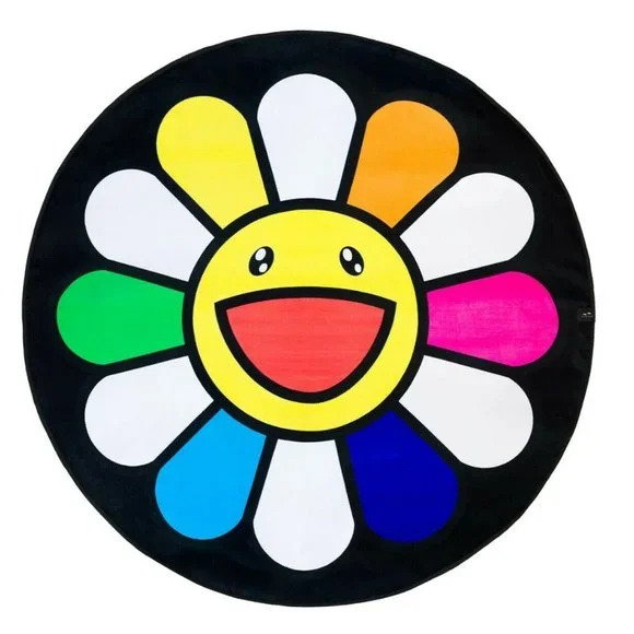 Murakami The Broad Beach Towel - Black