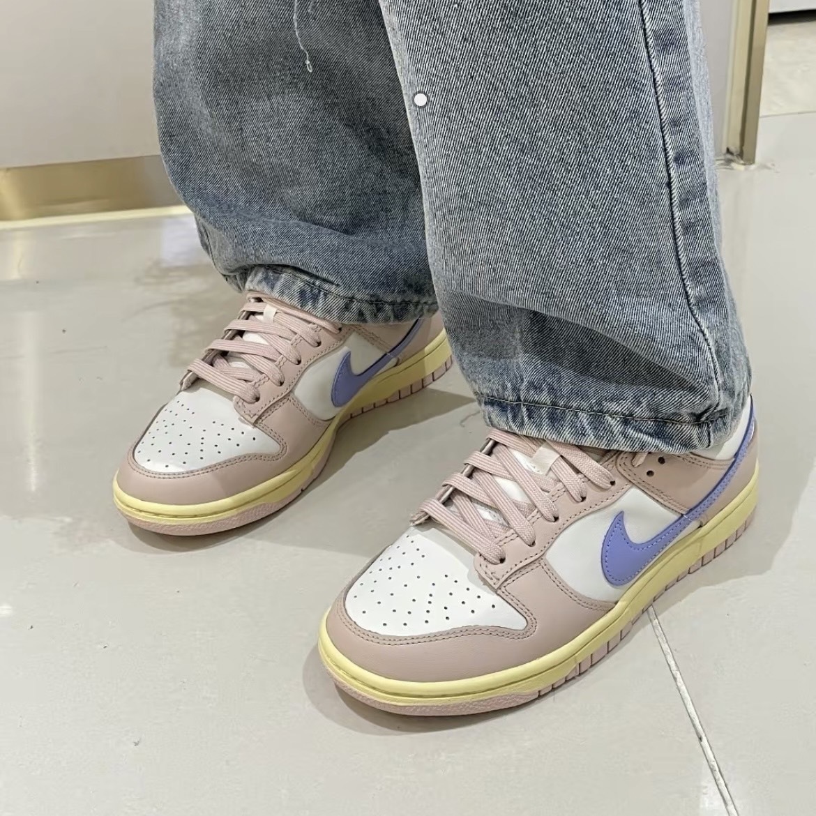 Nike Dunk Low 'Pink Oxford' 粉紫 粉藍 奶油底 DD1503-601