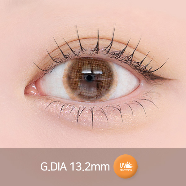 [月拋特薄][防UV] LENSSIS 1 Month AILEEN BRWON 月拋彩妝隱形眼鏡｜每盒2片