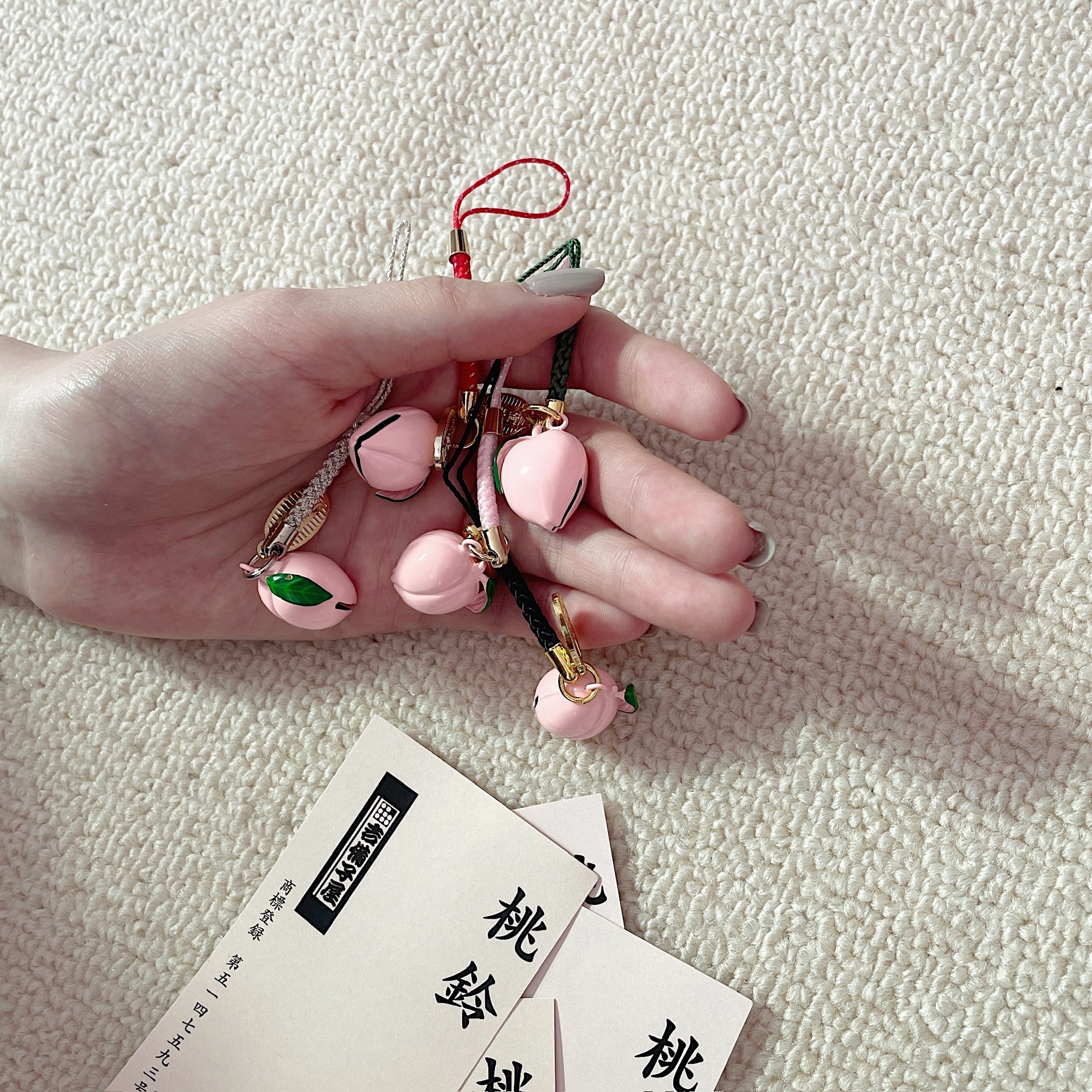 #現貨供應 🇯🇵日本東京淺草寺桃鈴 老奶奶寶藏金桃鈴 7款 無聲款