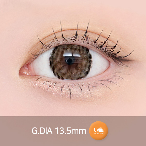 [月拋特薄][防UV] LENSSIS 1 Month BETTY BEIGE 月拋彩妝隱形眼鏡｜每盒2片