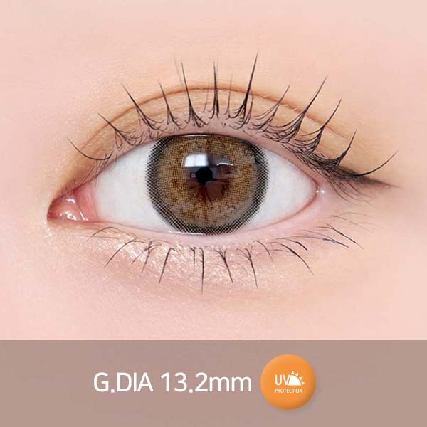 [月拋特薄][防UV] LENSSIS 1 Month SAND BEIGE 月拋彩妝隱形眼鏡｜每盒2片