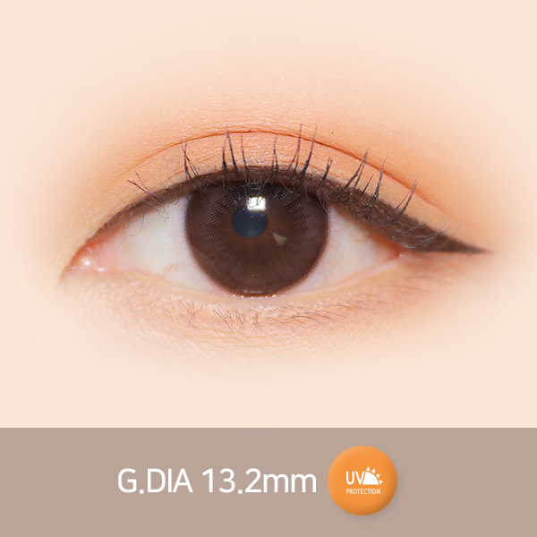 [月拋特薄][防UV] LENSSIS 1 Month MILKY CHOCO 月拋彩妝隱形眼鏡｜每盒2片