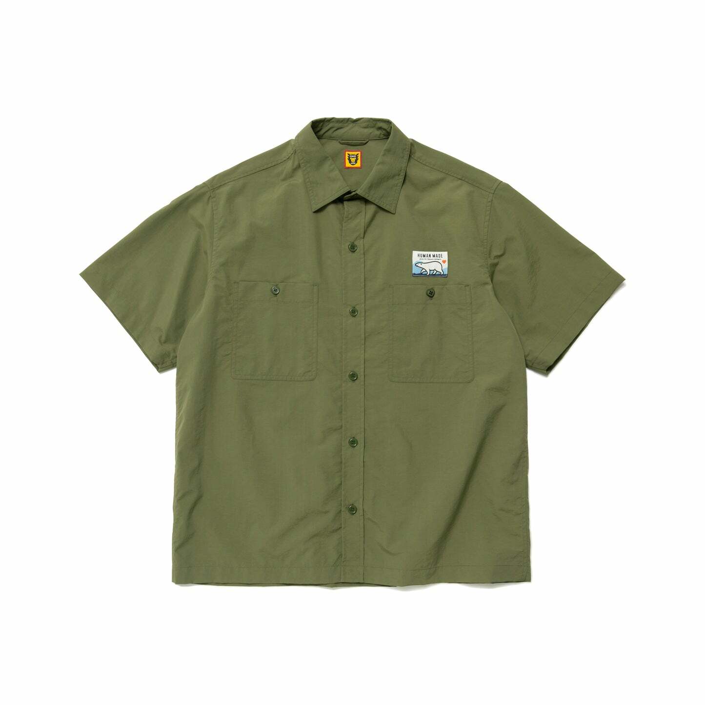 2023SS HUMAN MADE CAMPING SHIRT 短袖襯衫背面北極熊3色現貨