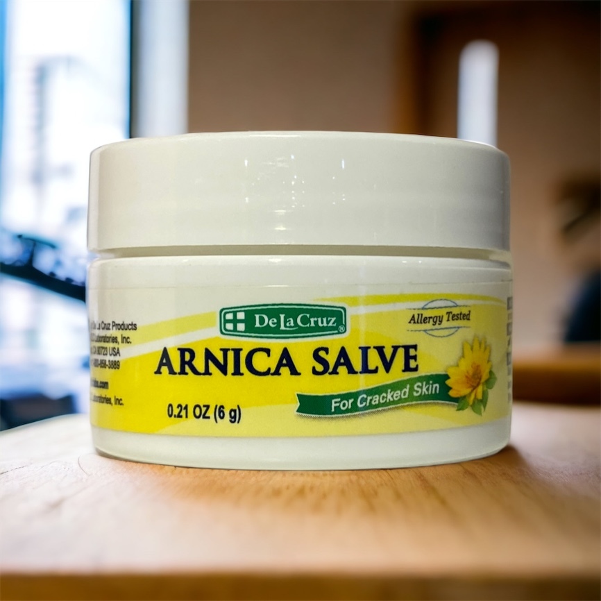 De La Cruz, 山金車膏，適合乾裂皮膚，0.21盎司（6克）