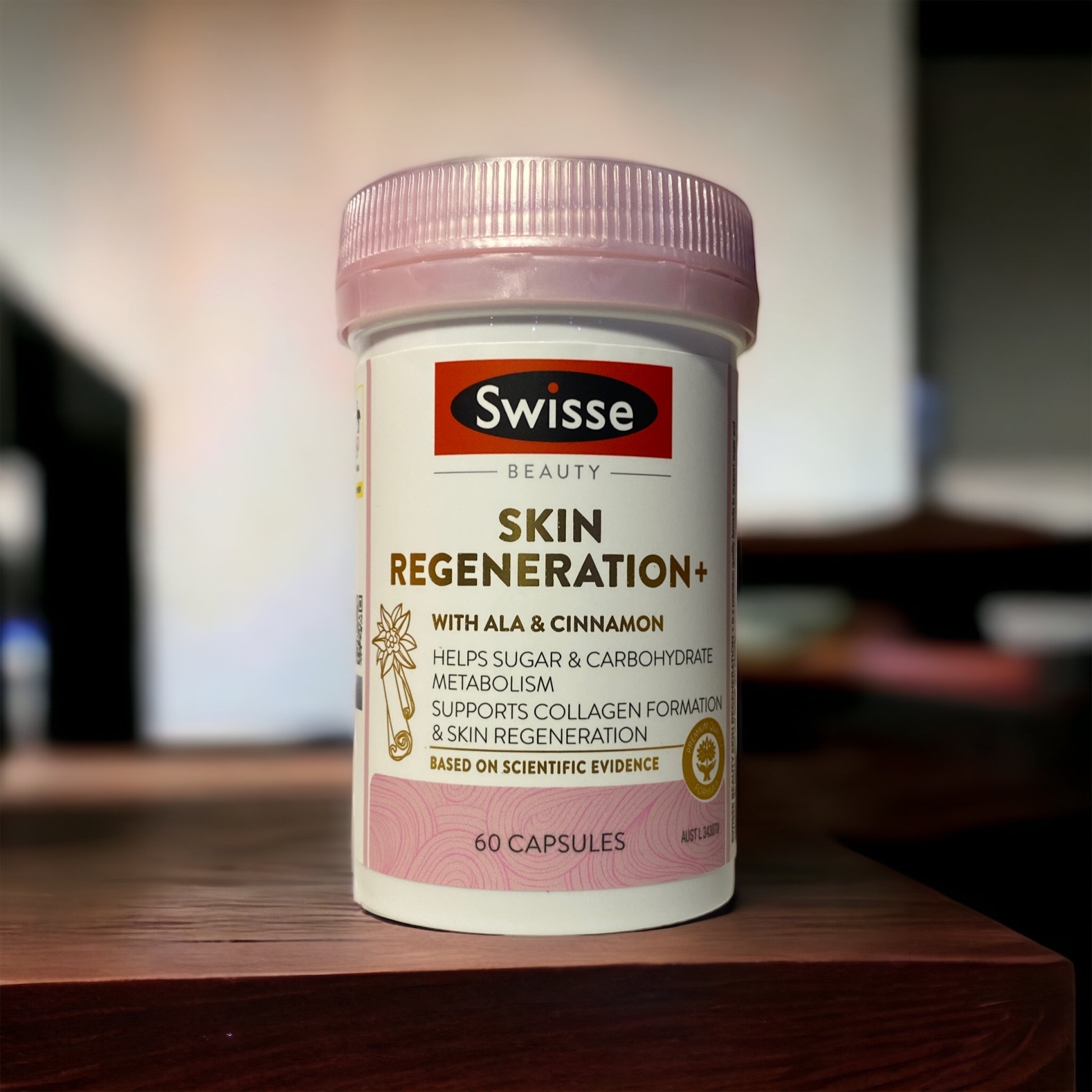 Swisse - 第二代升級版金裝抗糖煥膚片  60粒