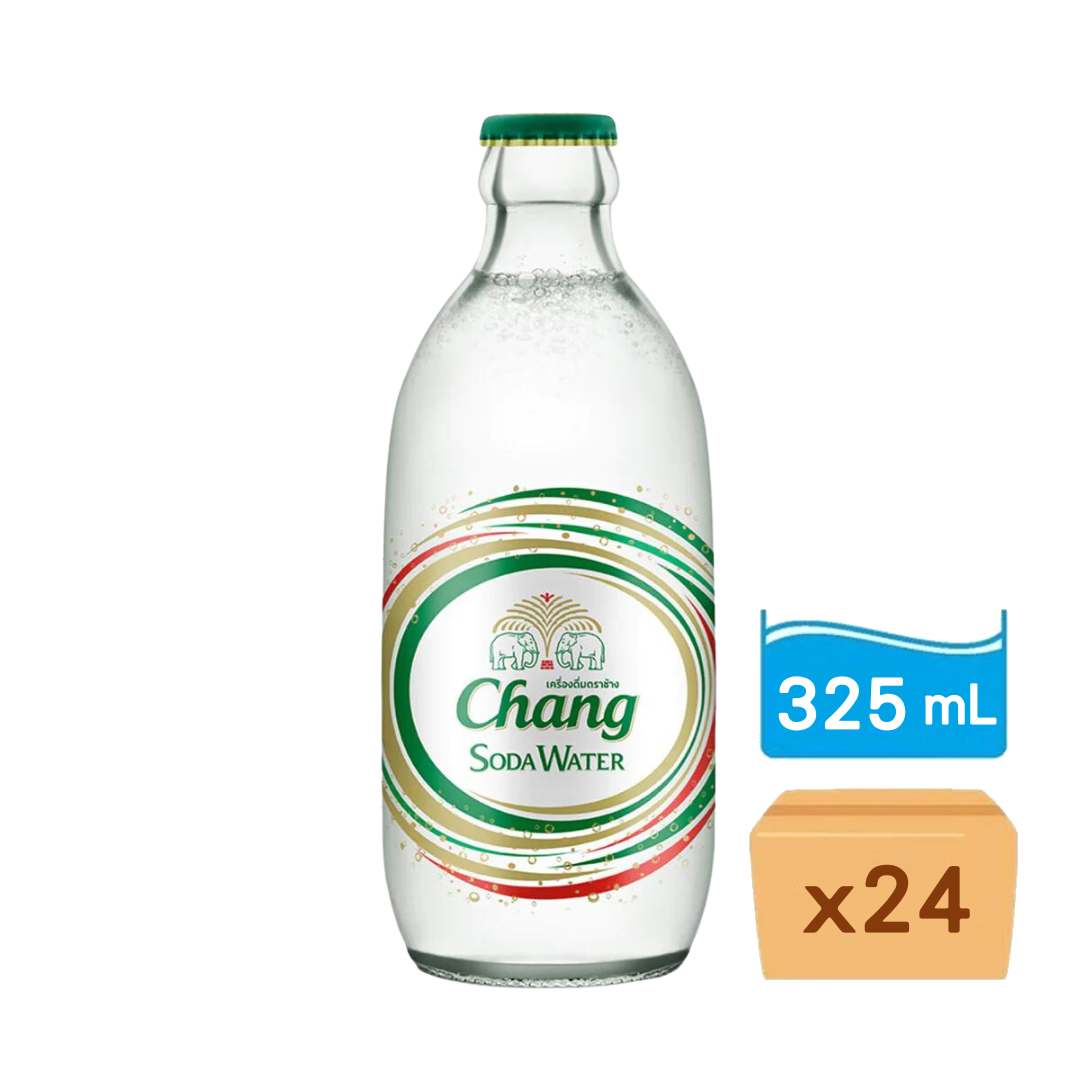 泰國-梳打水（綠色） 325ml x 24樽