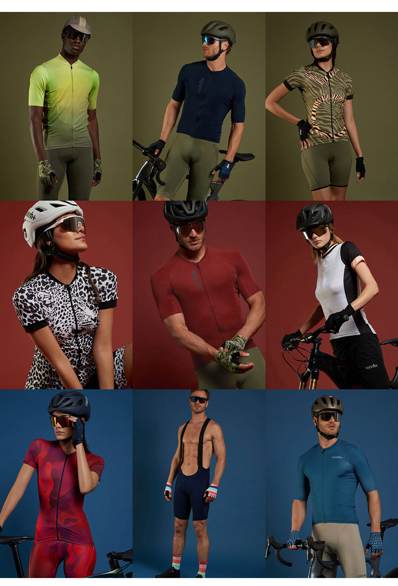 9款zerorh自行車衣和自行車褲模特兒穿搭展示推薦