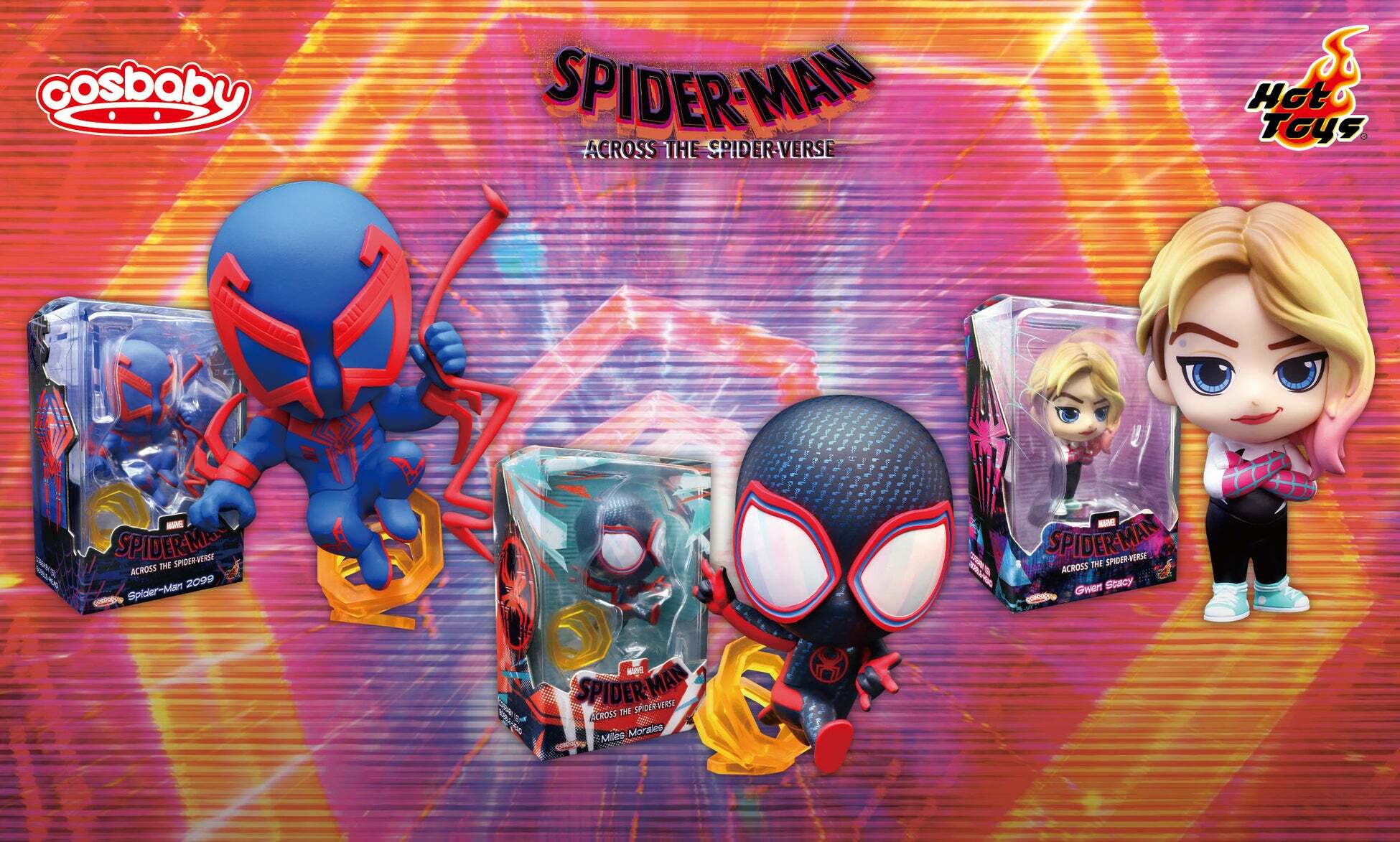 「ACG.GO」「預購」日版 Hot Toys 蜘蛛俠：飛躍蜘蛛宇宙 Cosbaby Size S