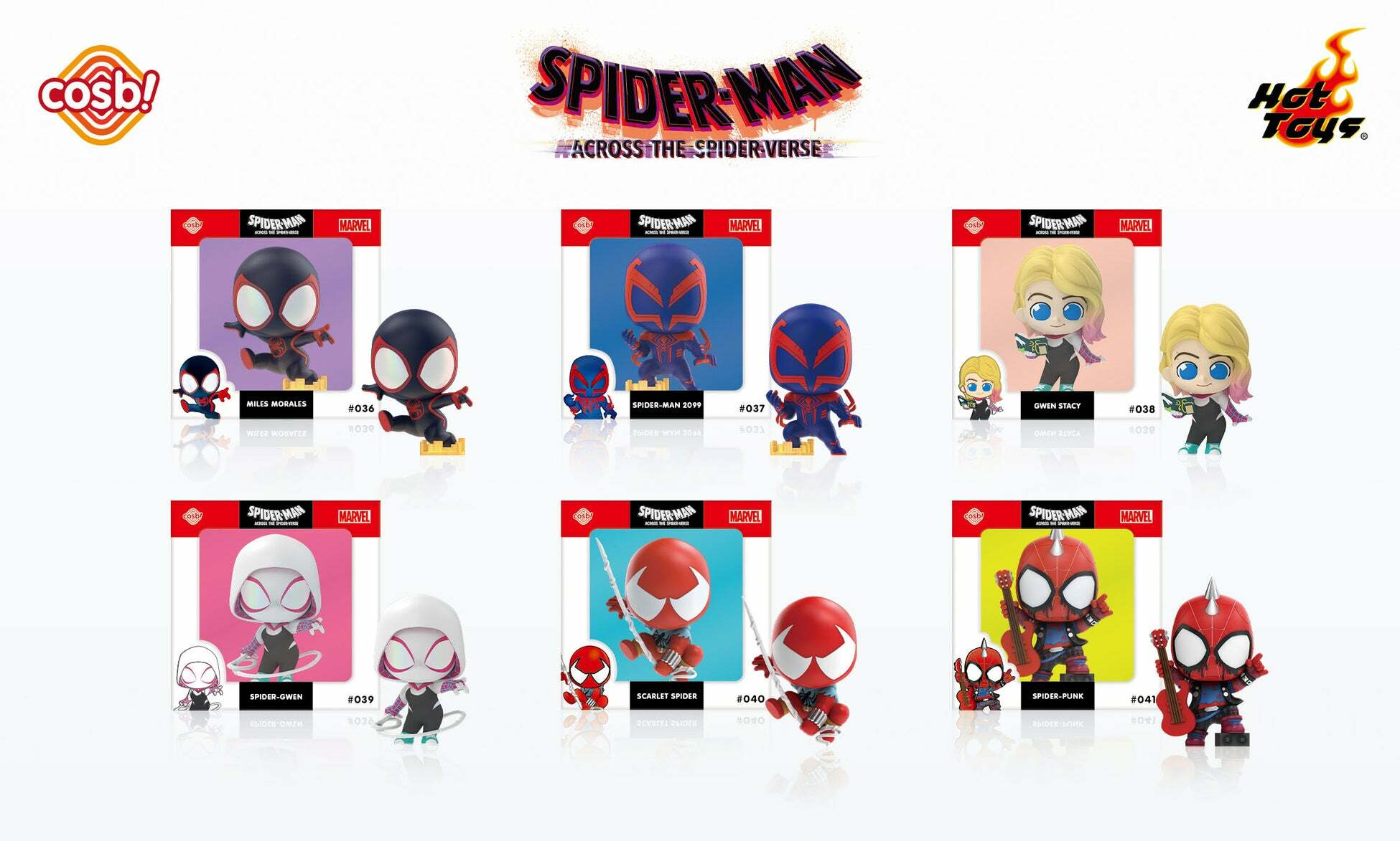 「ACG.GO」「預購」日版 Hot Toys 蜘蛛俠：飛躍蜘蛛宇宙 Cosbi Marvel Collection