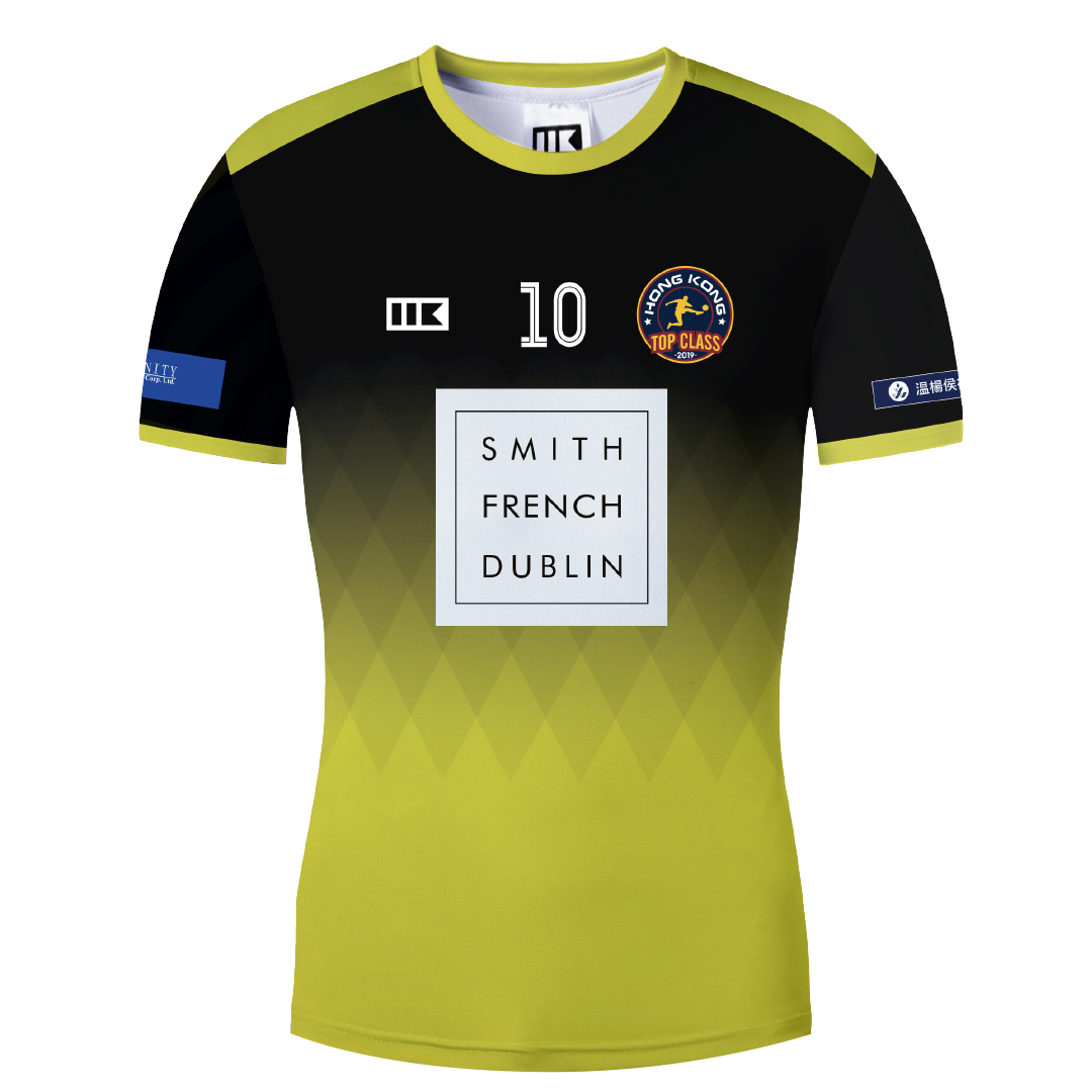 Top Class(成人班)-2019-2024黃黑訓練球衣(預訂)
