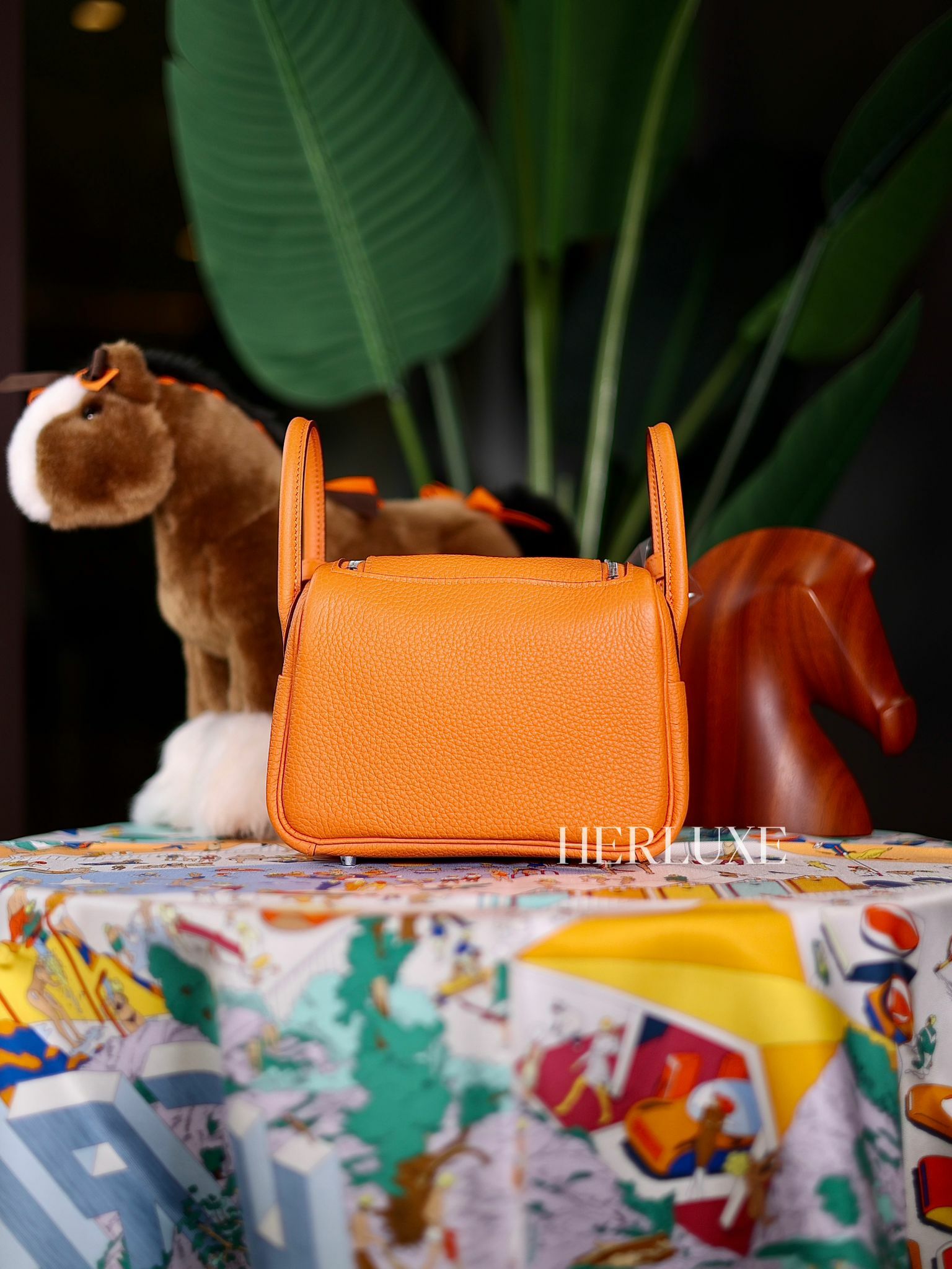 Lindy mini 93 orange ck tc B  （一代：肩帶長100cm)