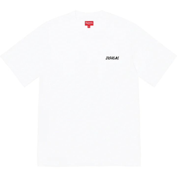 {現貨} Supreme Washed Script s/s top
