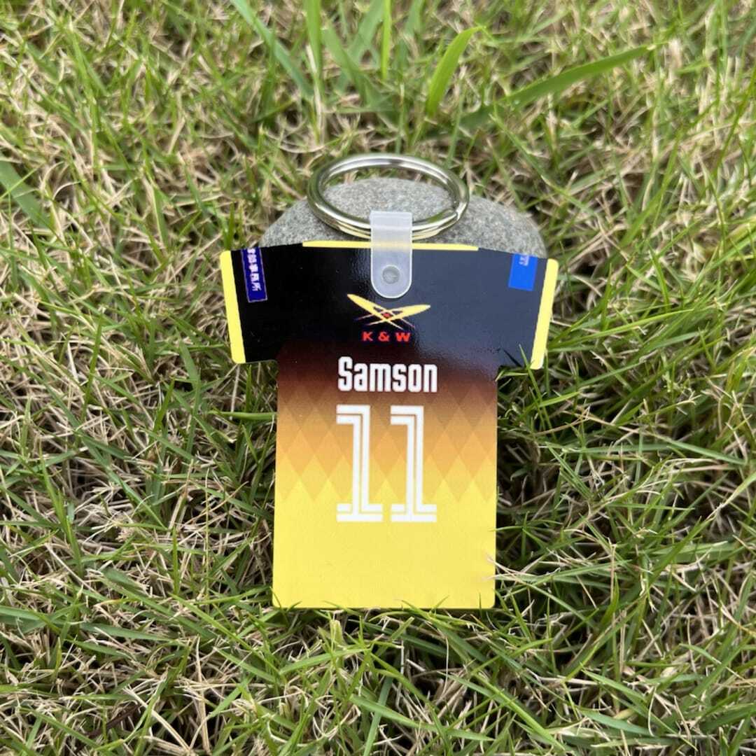 Top Class 2019-2024 個人專屬訓練服鎖匙扣(黃黑)