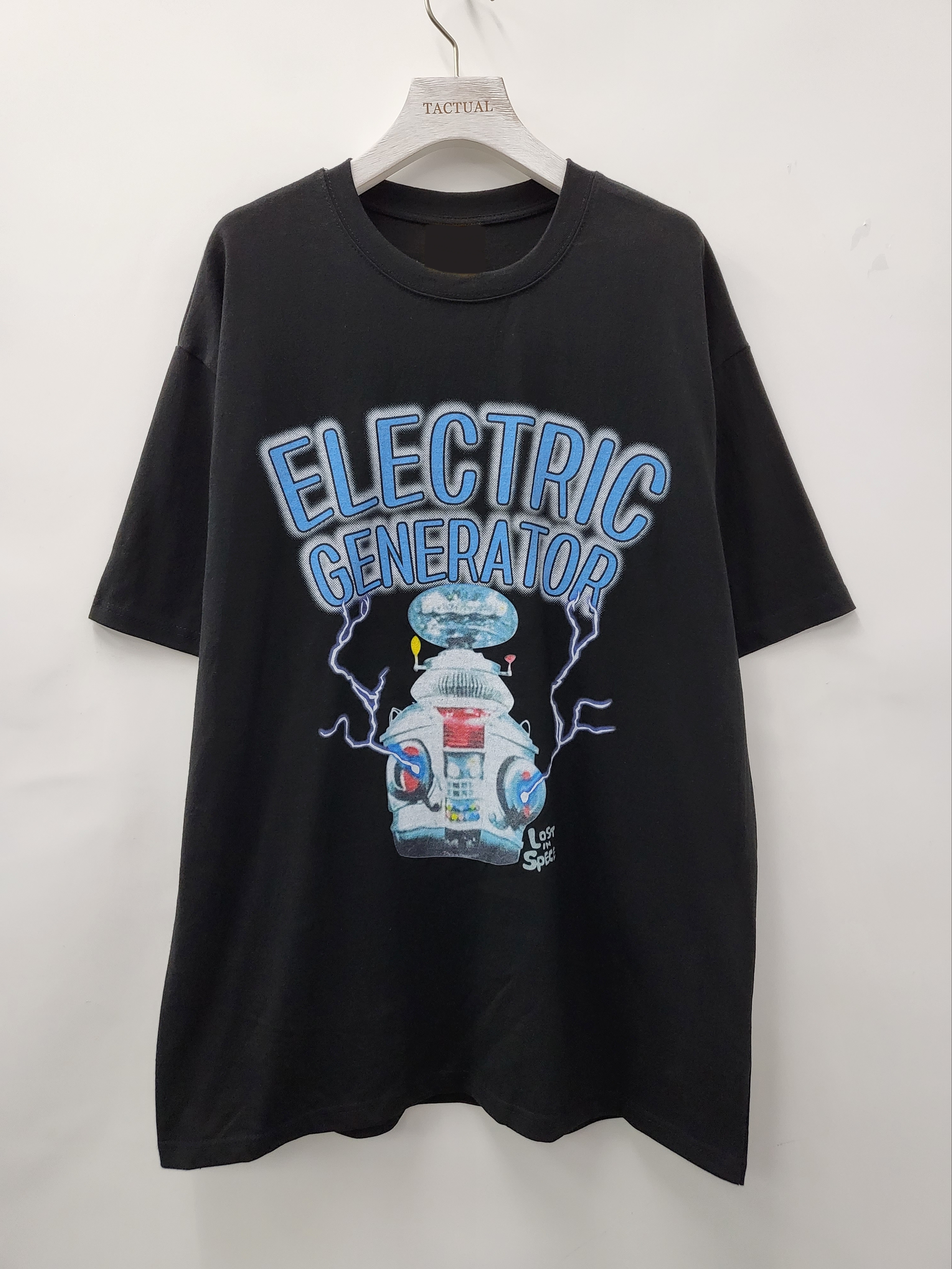 英文字圖案短袖Tee T4958