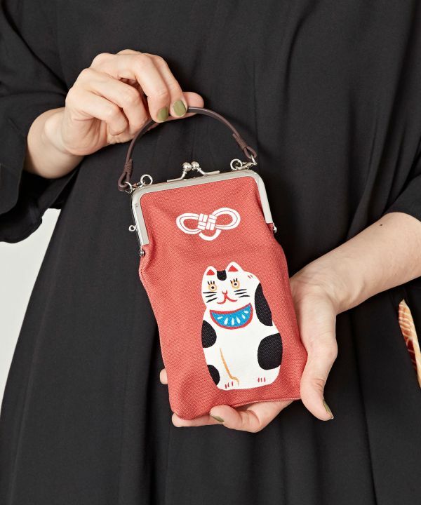 招財貓 御守系列口金包 手提小包｜日本カヤ KAYA