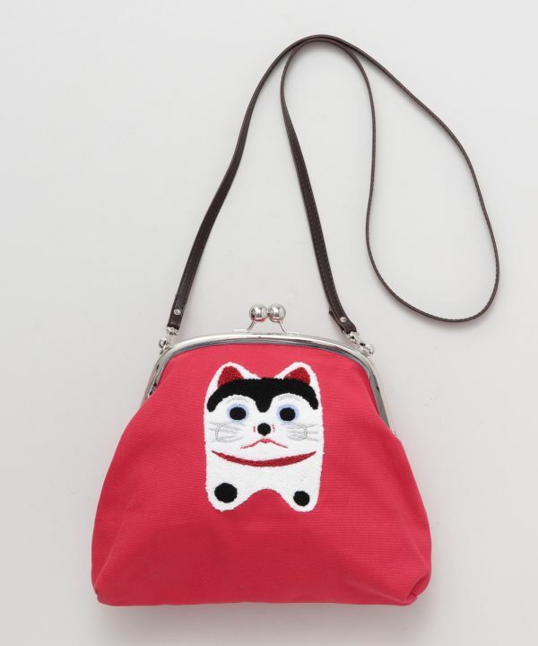 犬張子 刺繡款 御守系列口金包 肩背包｜日本カヤ KAYA