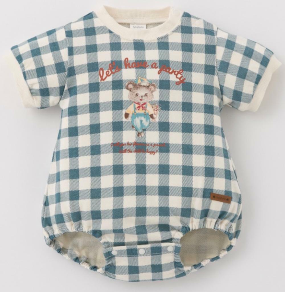 (現貨)🇯🇵日本直送 格仔Bodysuit (Size 70)