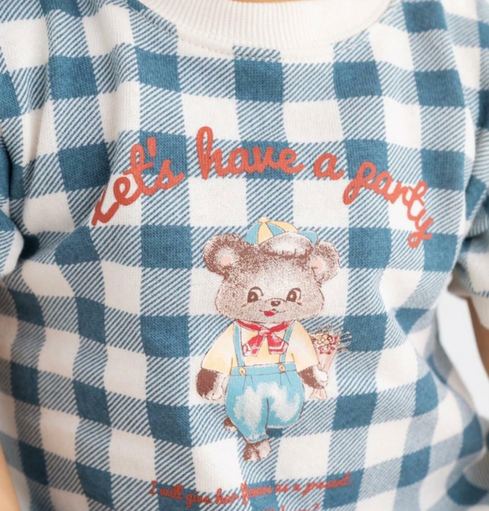 (現貨)🇯🇵日本直送 格仔Bodysuit (Size 70)