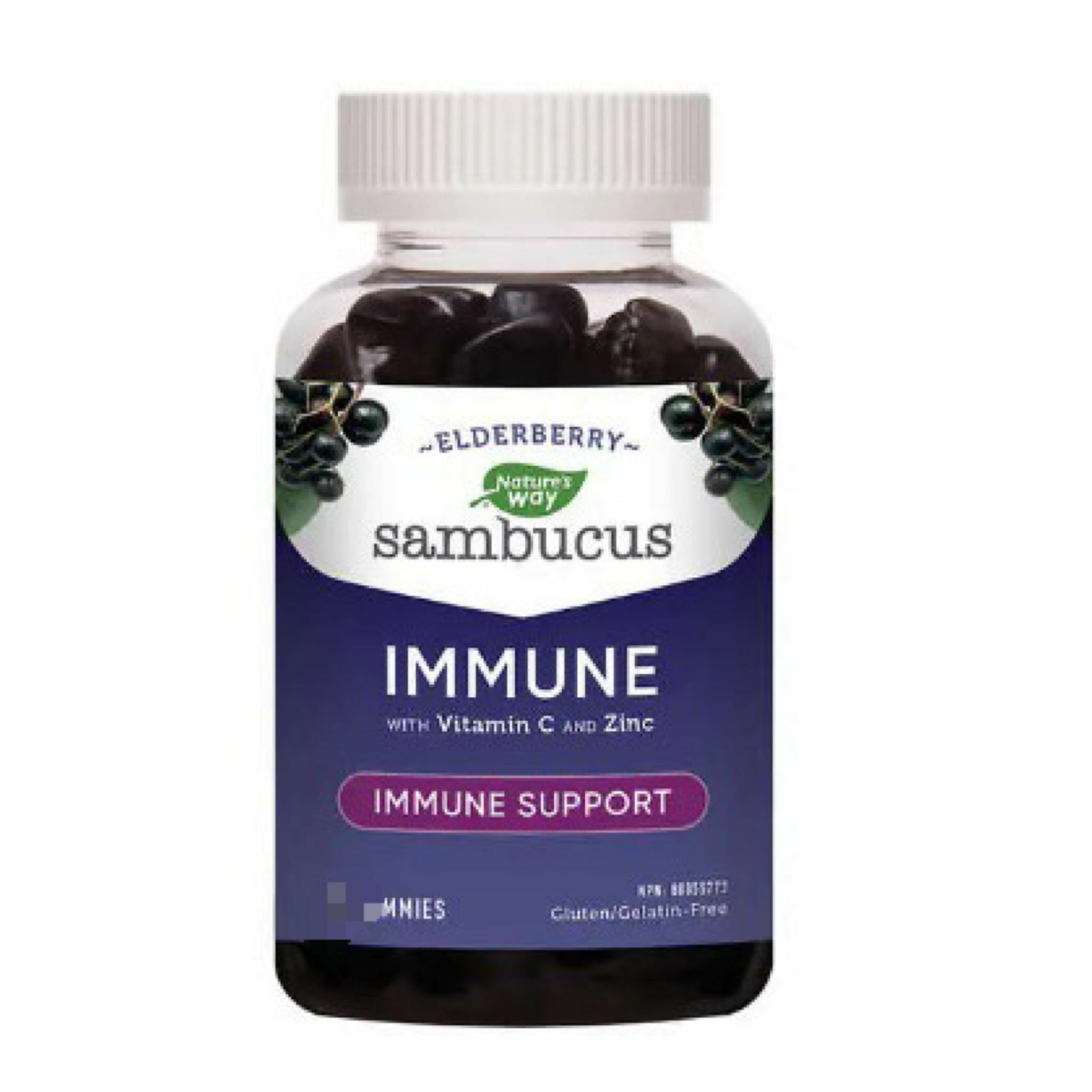 【現貨】Nature’s Way 接骨木維他命C ＋鋅 軟糖 - 120 粒