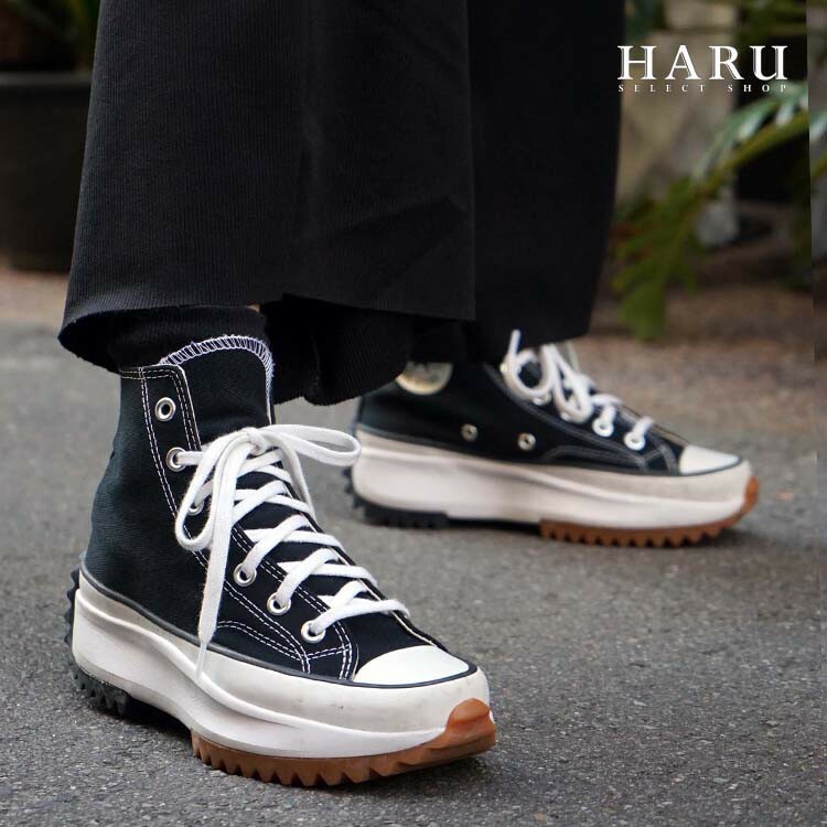 特價現貨 CONVERSE RUN STAR HIKE HI 似JW聯名平民版 厚底鋸齒 黑白 全白 高筒 166800C 166799C
