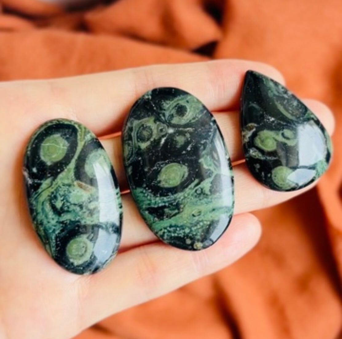 [原石] 剛巴巴碧玉 水晶墜面