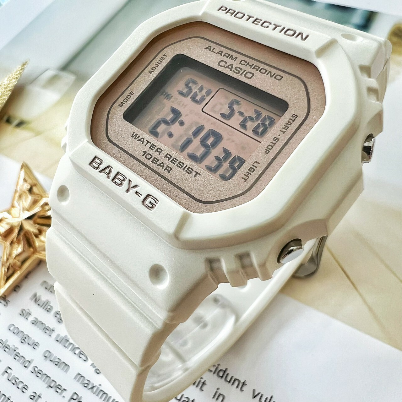 【BABY-G】春日色彩-色調運動計時女錶 BGD-565SC-4D 37.9mm 現代鐘錶