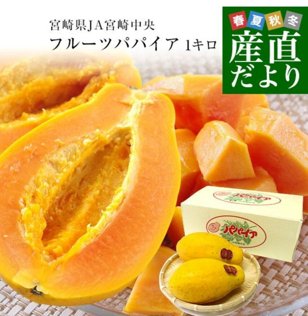 日本宮崎縣木瓜(450-500G)-1個