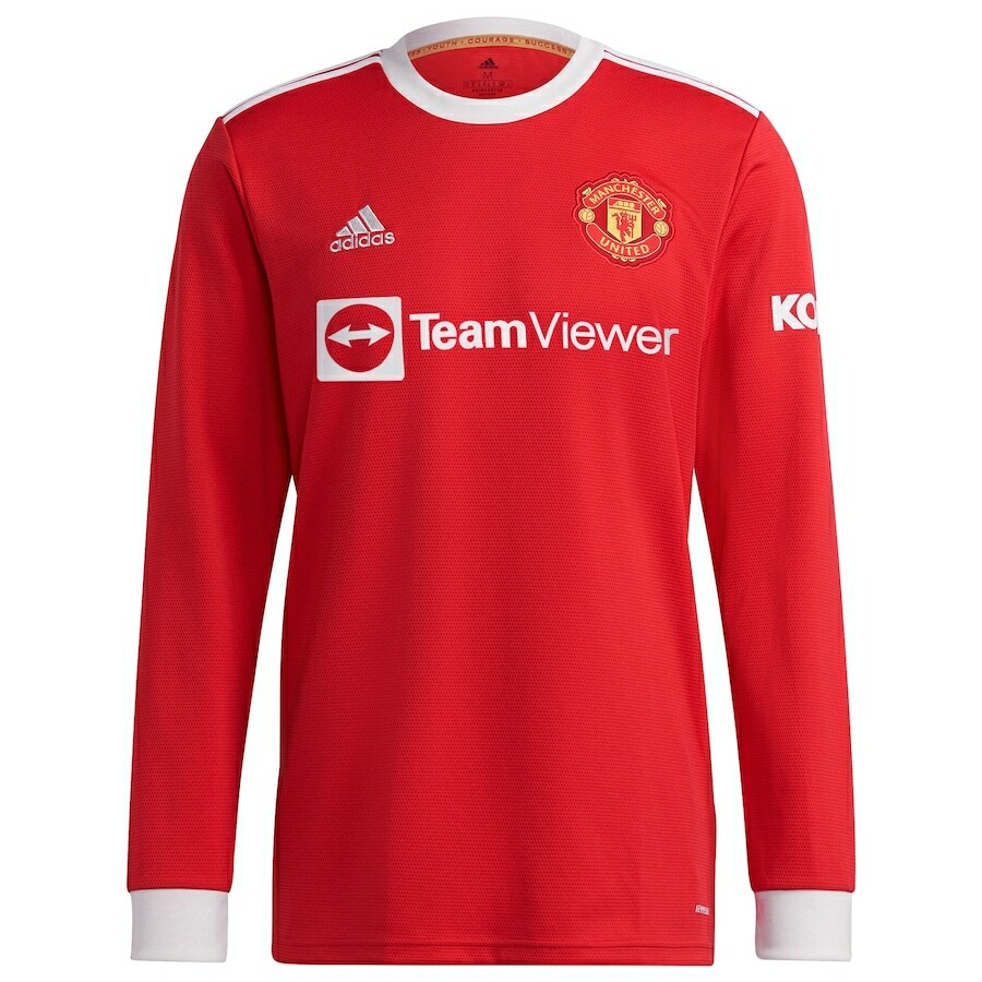 2021 Manchester United Home Long Sleeve Shirt