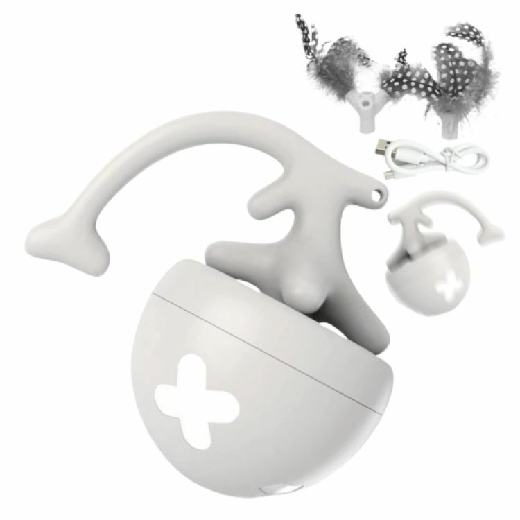 【Petfuture】魚骨自動滾滾球