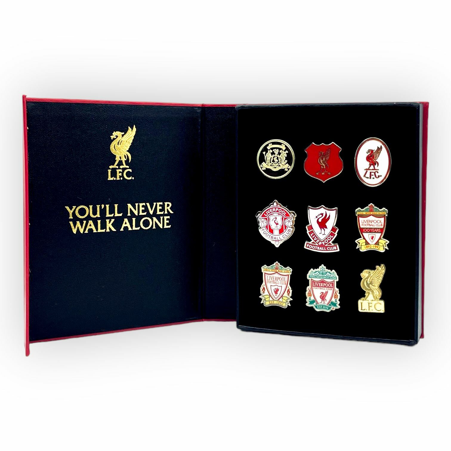 利物浦歷年會徽襟章套裝