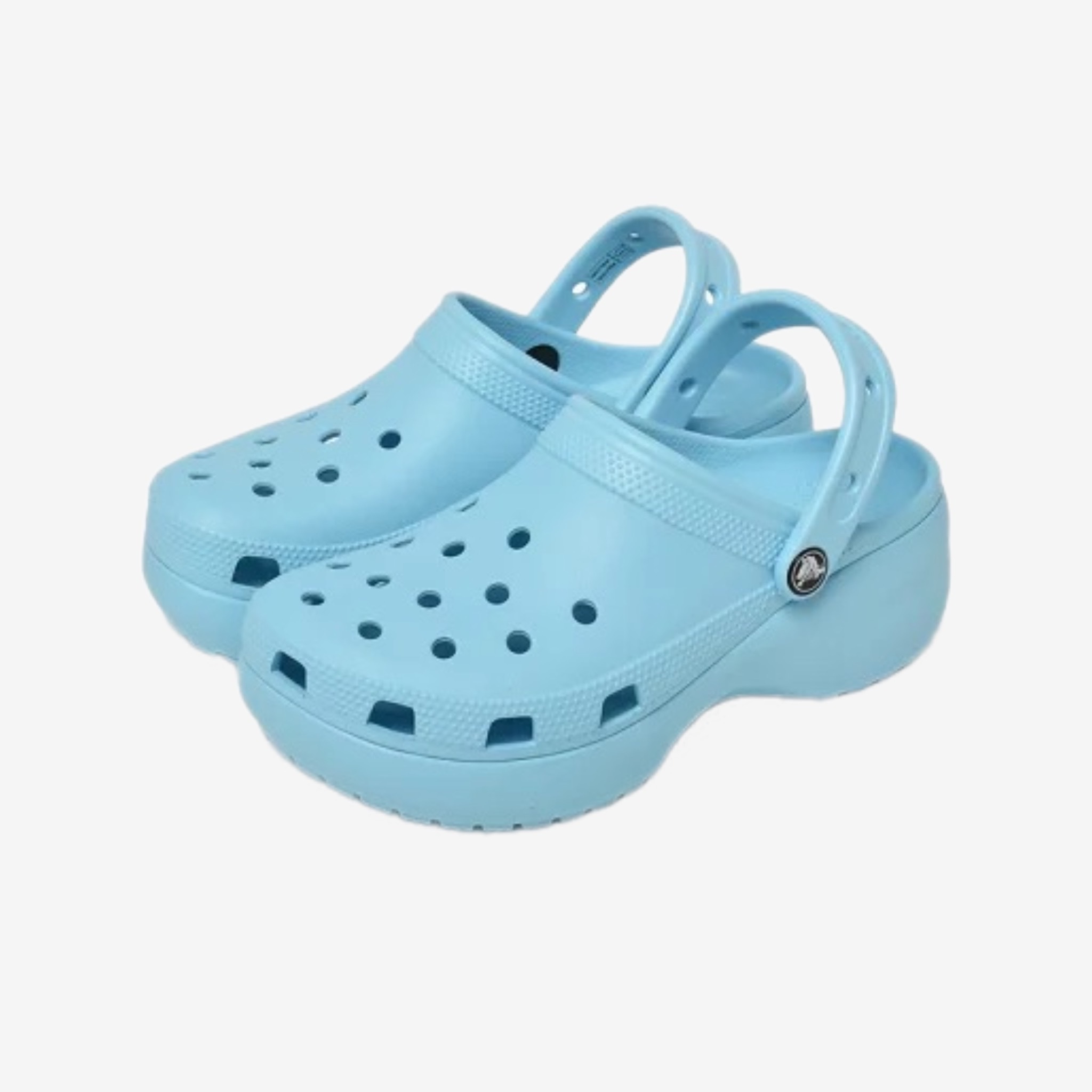 CROCS PLATFORM CLOG 雲朵洞洞鞋 馬卡龍配色