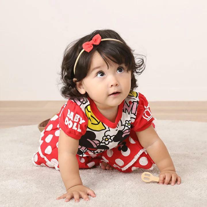 (現貨)🇯🇵日本直送 Disney Minnie 3件set 禮盒 (衫+褲+口水肩)