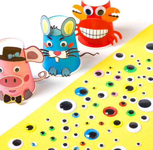 创意手工diy材料动物娃娃眼睛配件