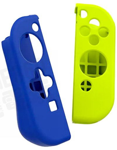 NS 良值 Joy-Con保護套 藍黃配色 L471