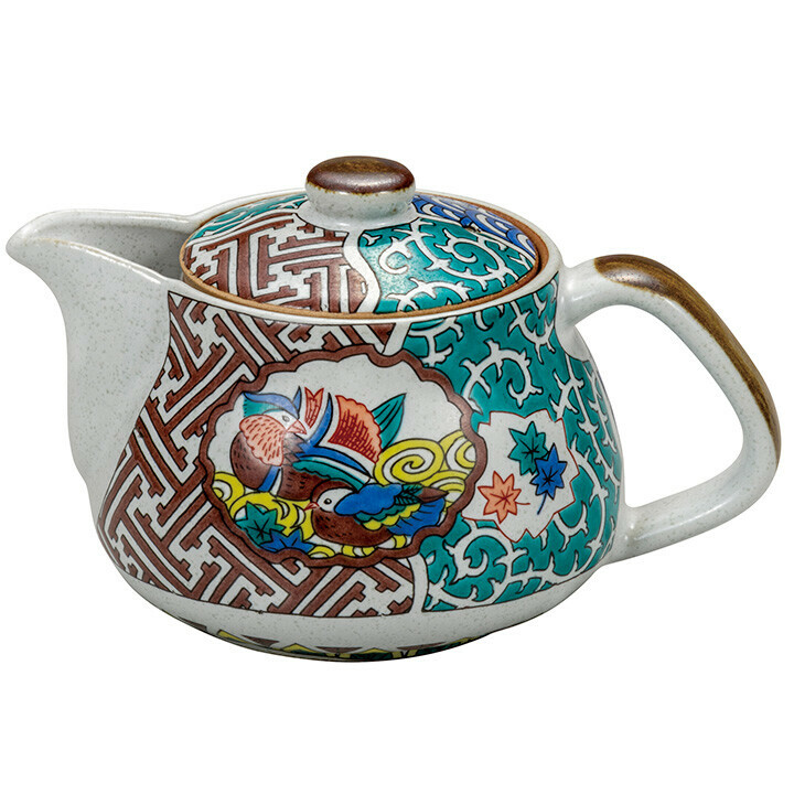 訂購」日本製九谷燒陶瓷茶壺(K8-563)