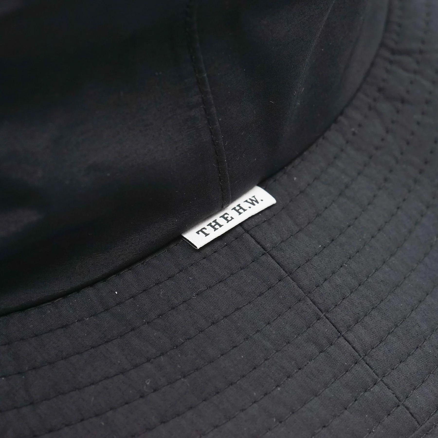 The H.W. Dog & Co. - 3 Layer Rain Hat (Black)