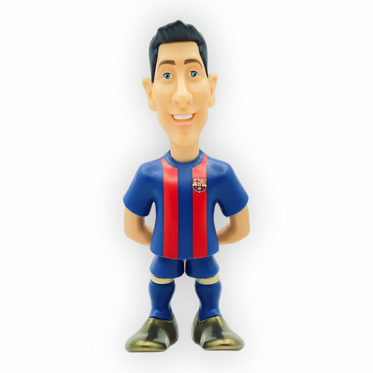 巴塞隆拿MINIX 12cm利雲度夫斯基LEWANDOWSKI公仔